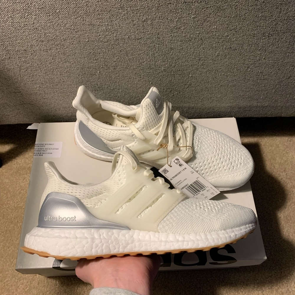 adidas UltraBOOST 1.0 DNA Off White Gum Sole - Picture 8 of 9